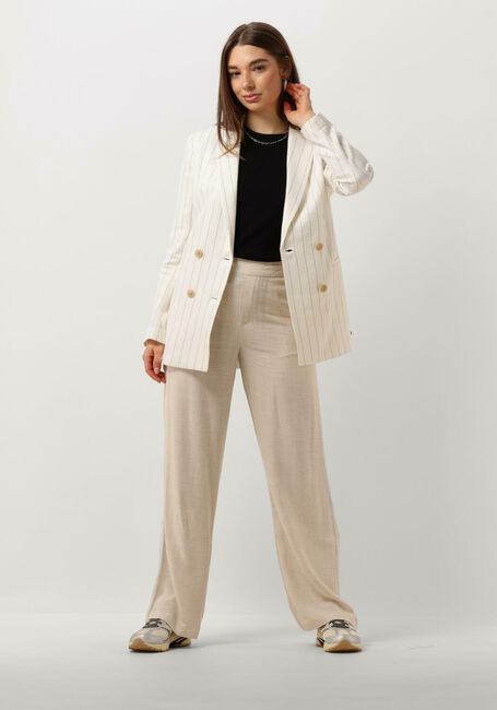 Sand OBJECT Hose OBJSANNE ALINE WIDE PANT - large