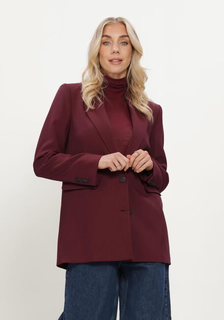 Bordeaux SELECTED WOMEN Blazer SLFRITA LS RELAXED BLAZER - large