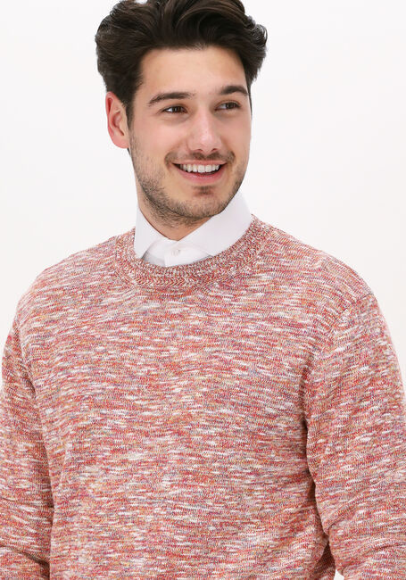 Mehrfarbige/Bunte SCOTCH & SODA Pullover MULTICOLOUR CREW NECK SWEATER - large