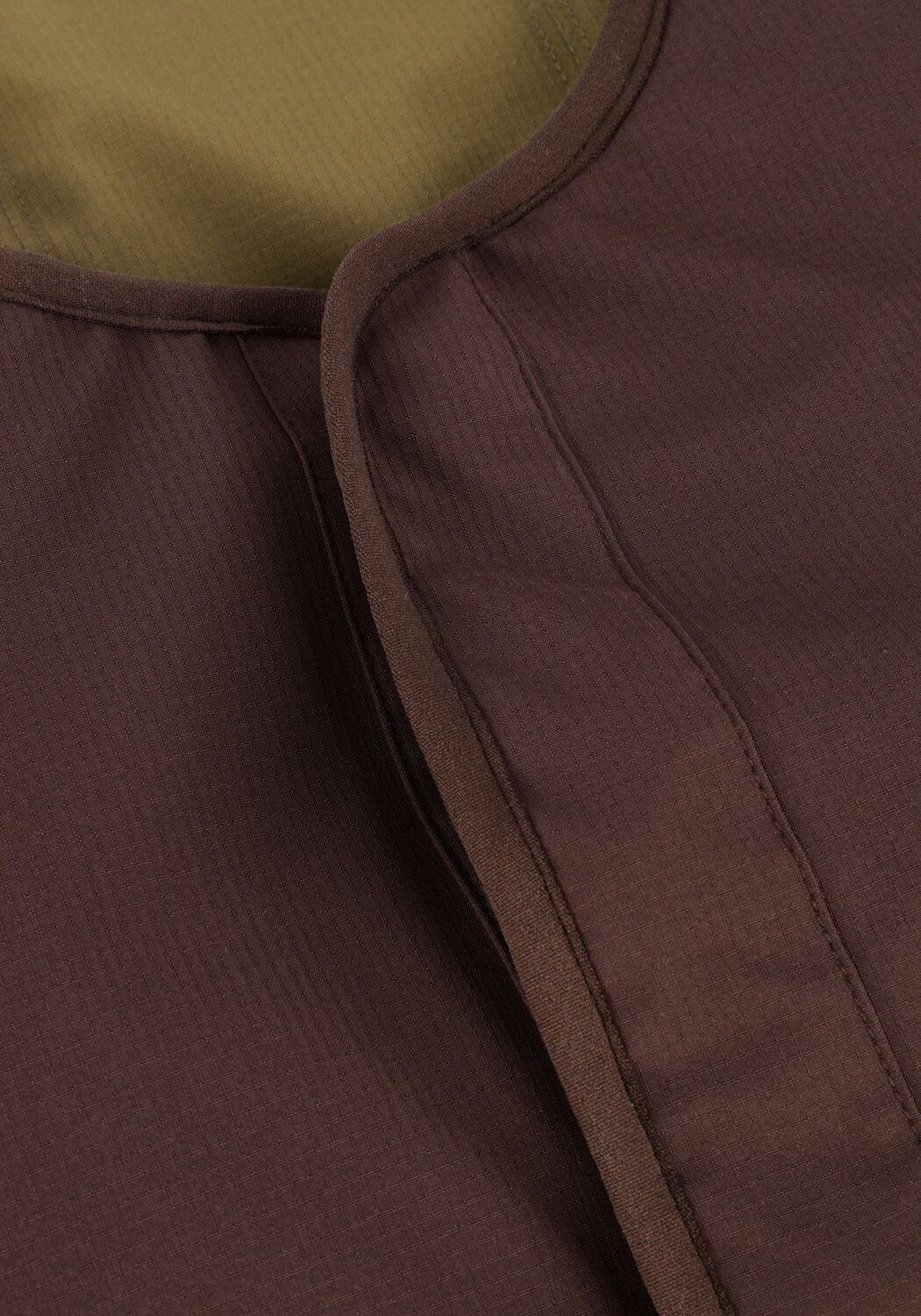 Braune FOR&Eacute;T Jack BEAN REVERSIBLE JACKET - large