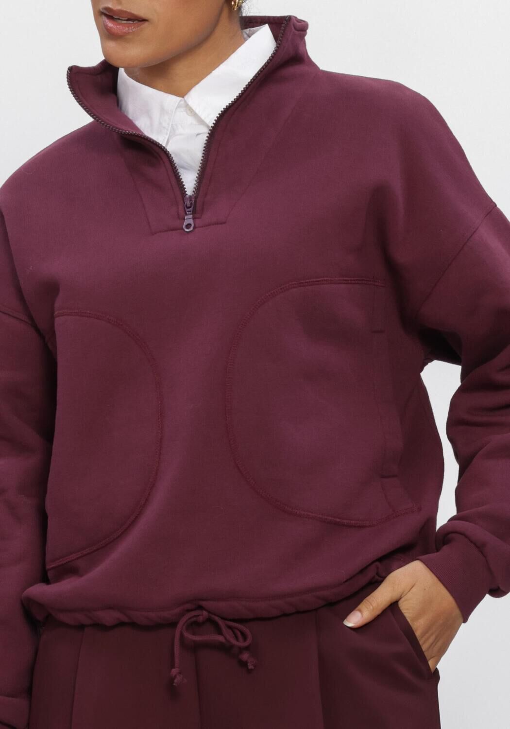 Bordeaux PENN & INK Pullover W26F1925 - large