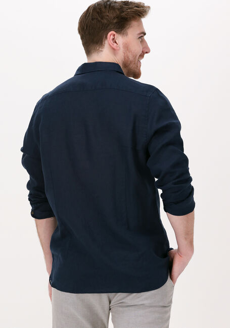 Blaue DSTREZZED Casual-Oberhemd JAGGER SHIRT LINEN - large
