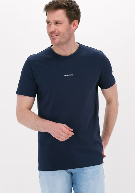 Dunkelblau PUREWHITE T-shirt 22010121 - large