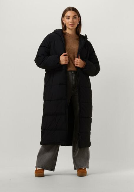 Schwarze SELECTED FEMME Wattierte Jack SLFJANINA LONG PUFFER COAT - large