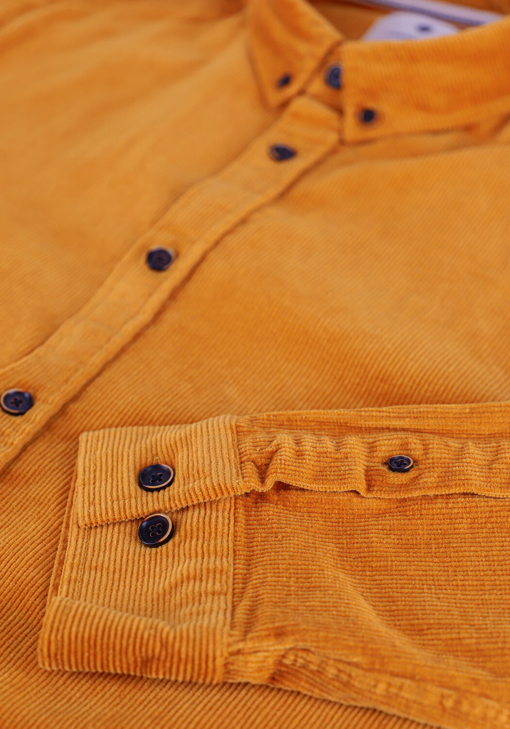 Gelbe ANERKJENDT Casual-Oberhemd AKKONRAD CORD SHIRT - large