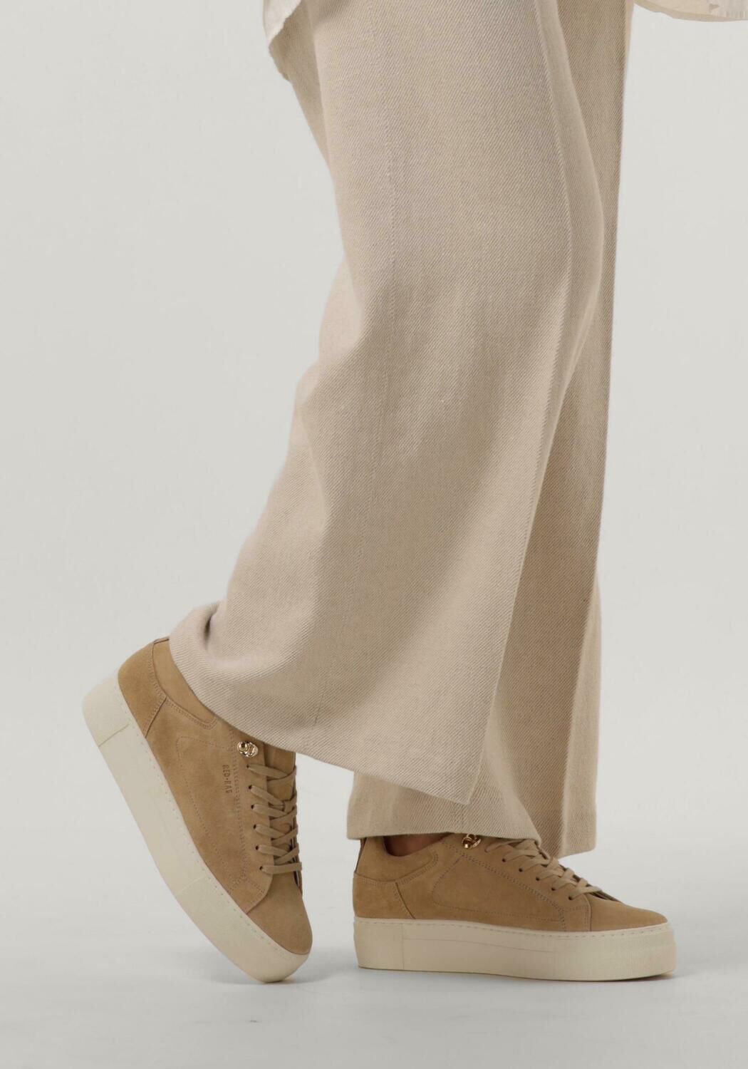 Beige RED-RAG Sneaker Low 74402 - large