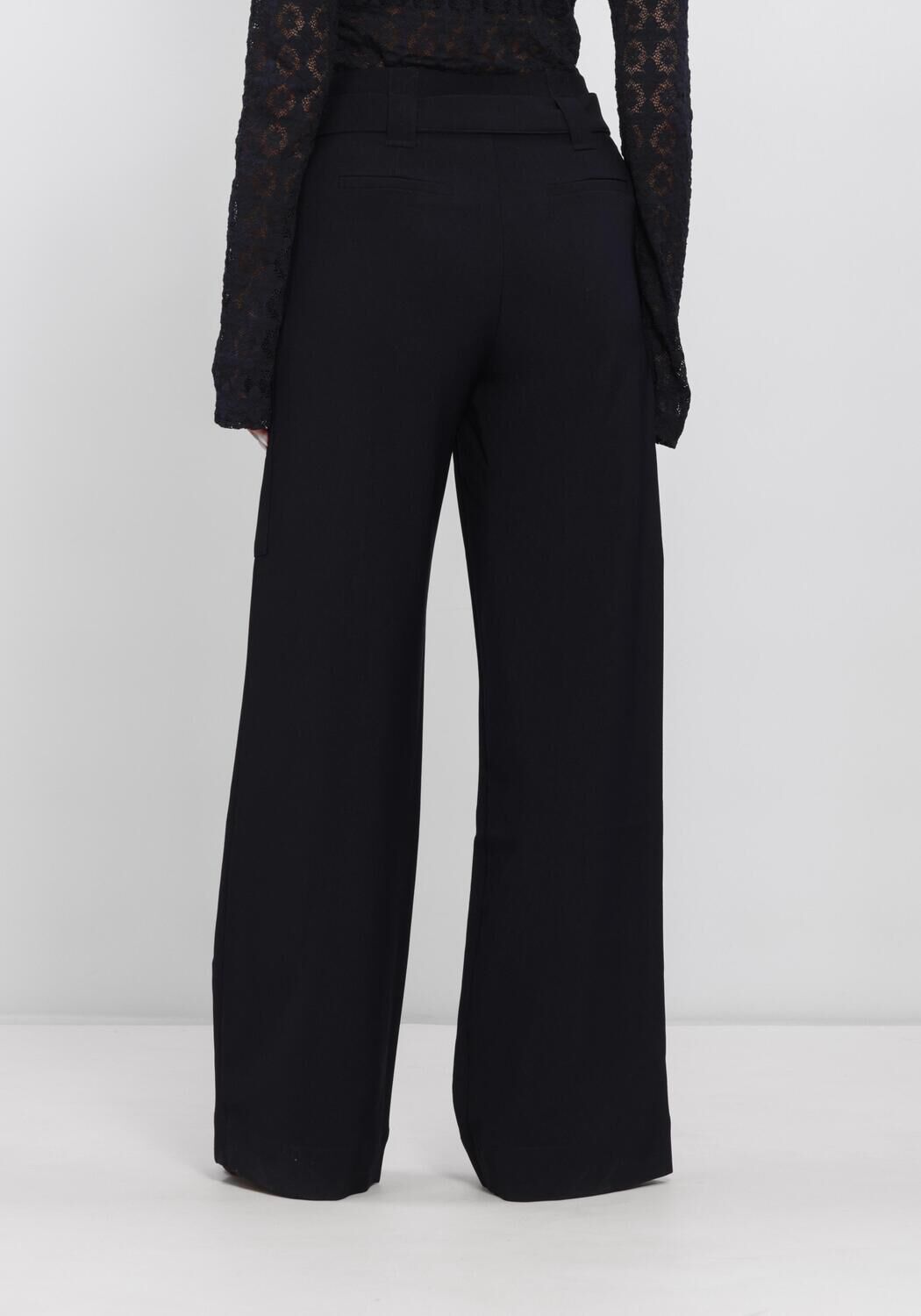 Schwarze AAIKO Cargohosen ELVAR PES 360 - large