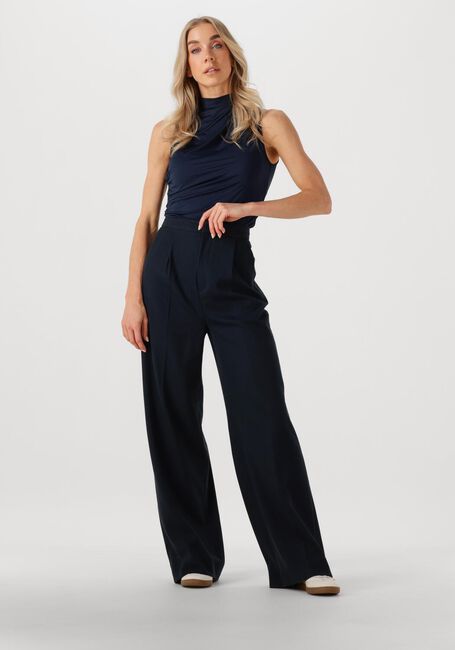 Dunkelblau ROSEMUNDE Top BILLIE SL DRAPE TOP - large