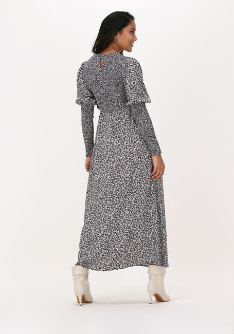 Schwarze CO'COUTURE Midikleid IDUN FLOWER SMOCK DRESS - large