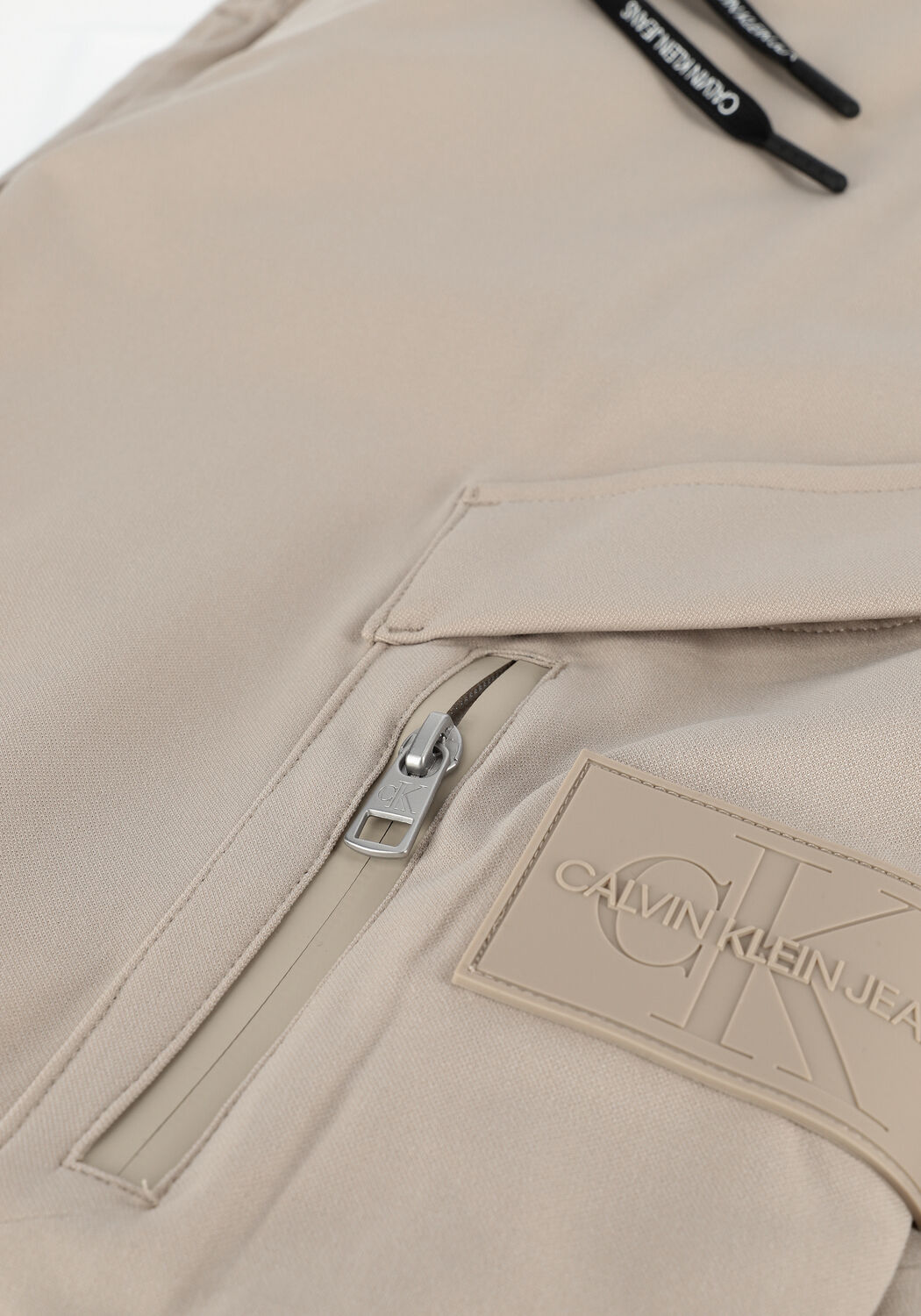 Beige CALVIN KLEIN Cargohosen TECHNICAL CARGO PANT - large