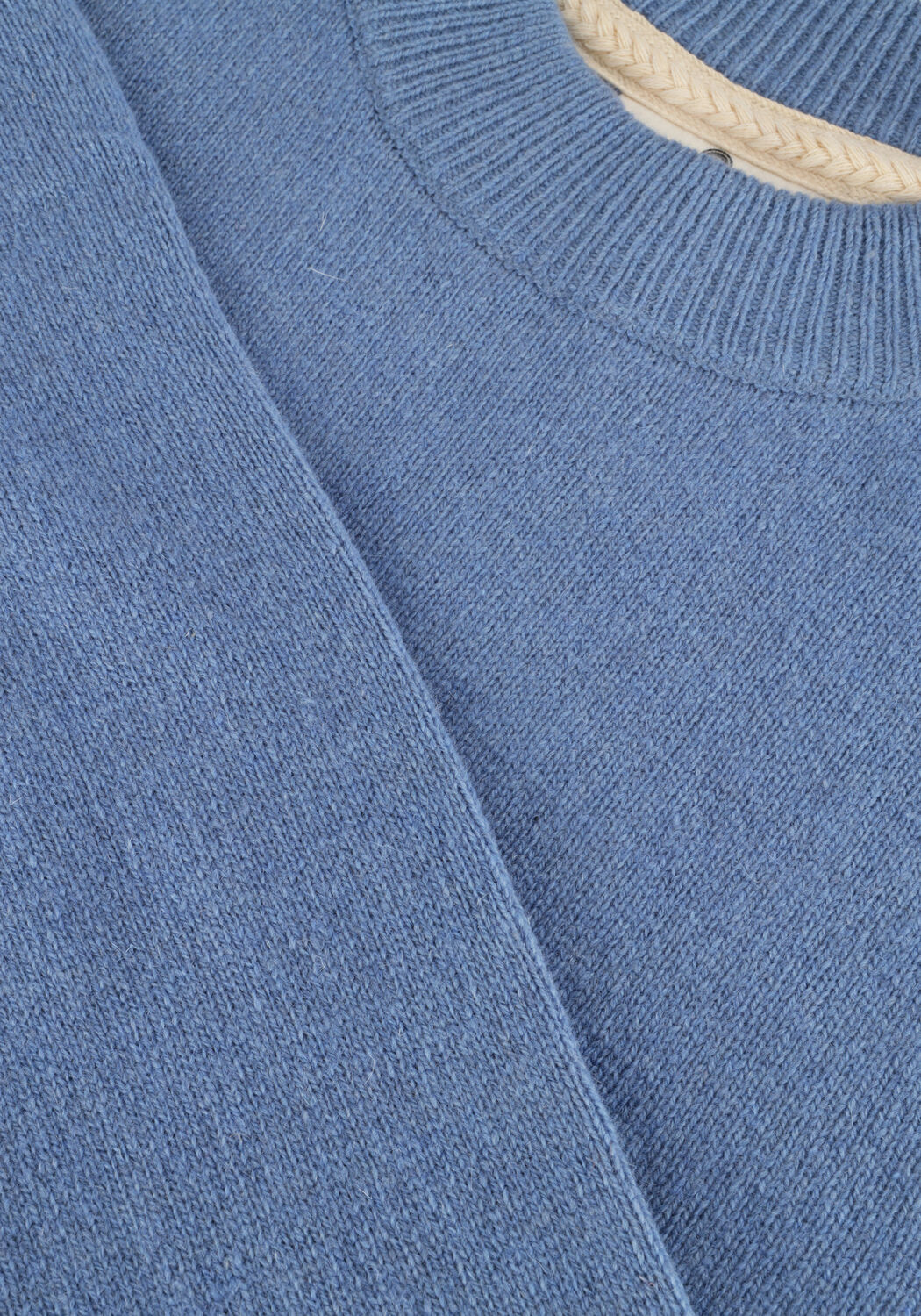 Blaue ANERKJENDT Pullover AKRICO LAMBSWOOL KNIT - large