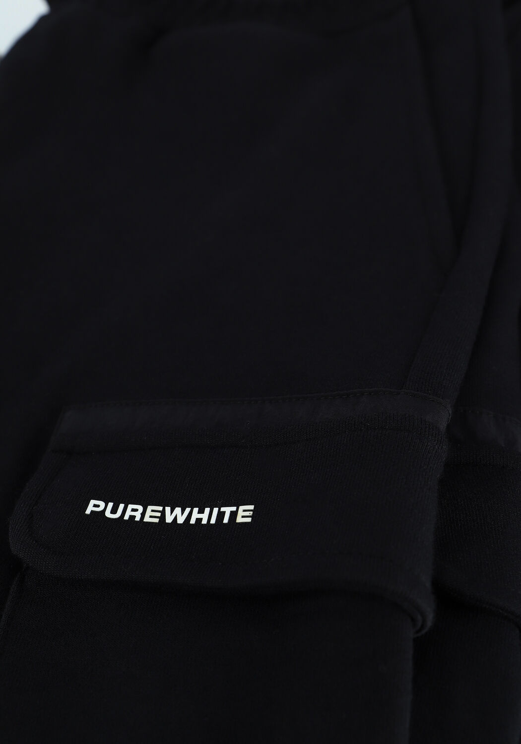 Schwarze PUREWHITE Jogginghose 21030505 - large