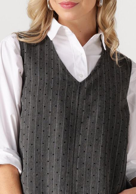 Graue NEO NOIR Minikleid CAILA MINI DOT DRESS - large