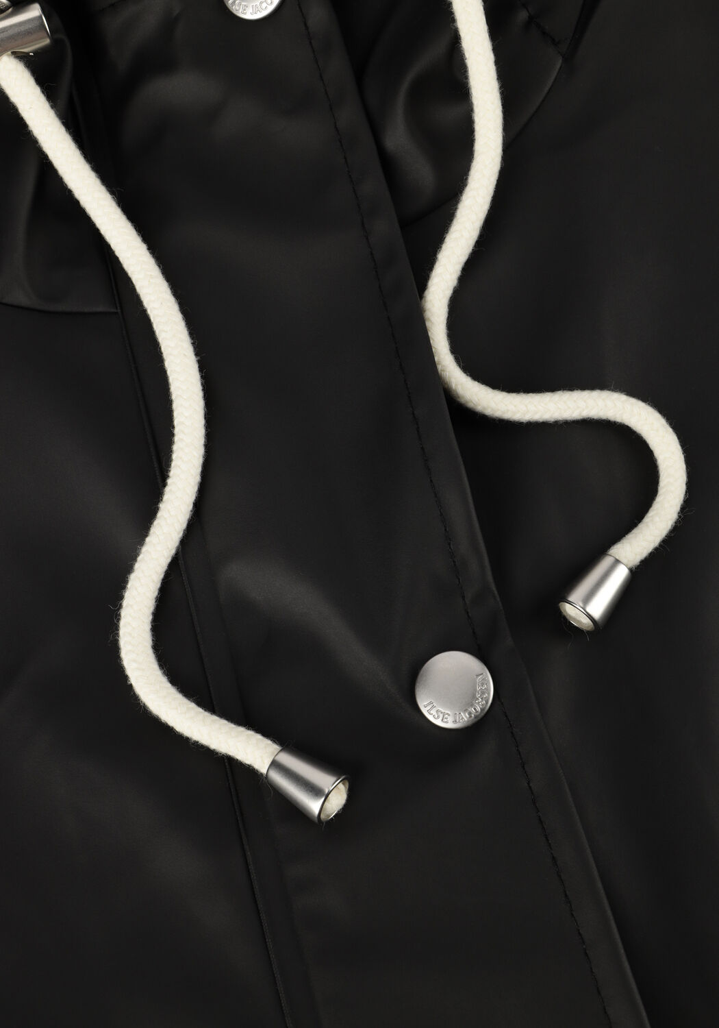 Schwarze ILSE JACOBSEN Regenjacke RAIN 228 - large