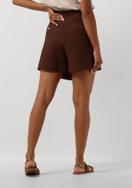 Braune VANILIA Kurze Hose WAFEL CLEAN SKORT - large