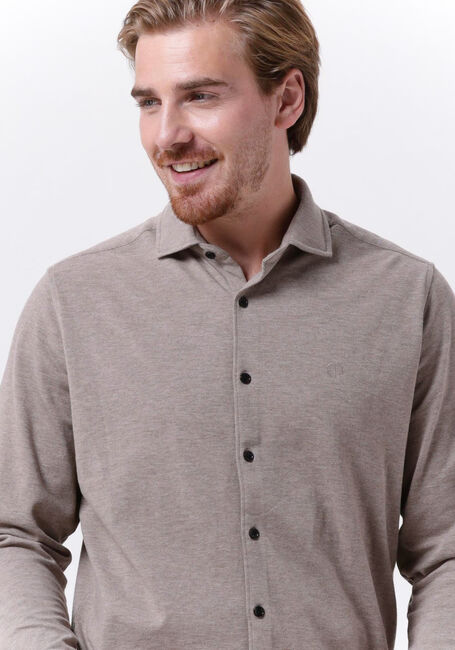 Graue DSTREZZED Casual-Oberhemd KIRK SHIRT MELANGE PIQUE - large