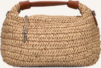 Braune NÚNOO Umhängetasche DANDY RAFFIA - medium