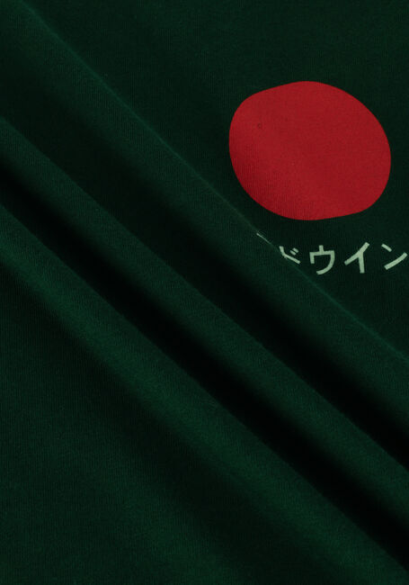 Grüne EDWIN T-shirt JAPANESE SUN TS SINGLE JERSEY - large