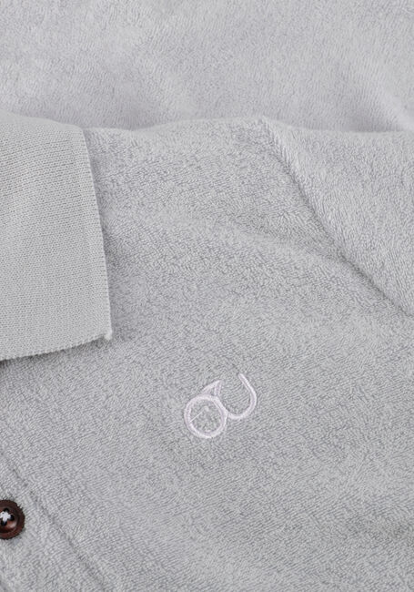 Hellgrau MR. LOUTRE Polo-Shirt NILS - large