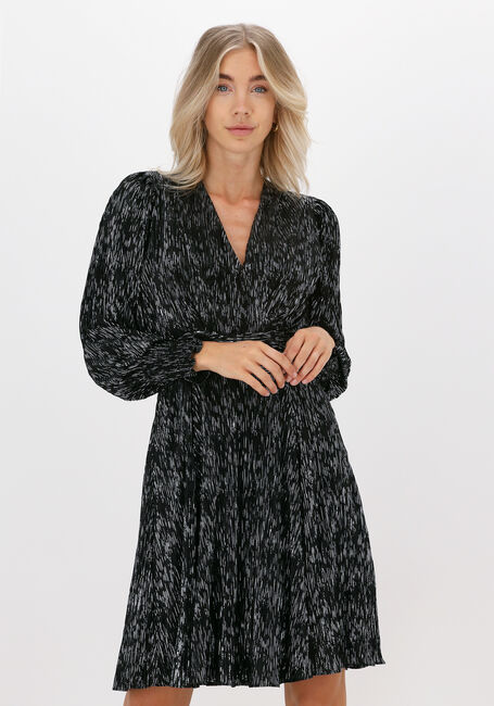 Schwarze SUNCOO Minikleid ROBE CELINA - large