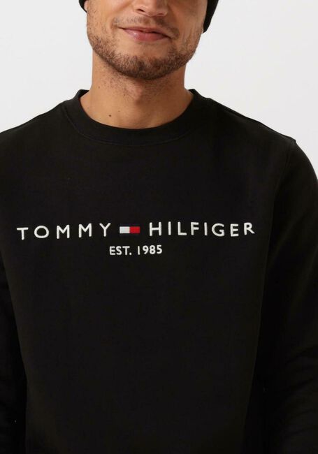 Schwarze TOMMY HILFIGER Sweatshirt TOMMY LOGO SWEATSHIRT - large