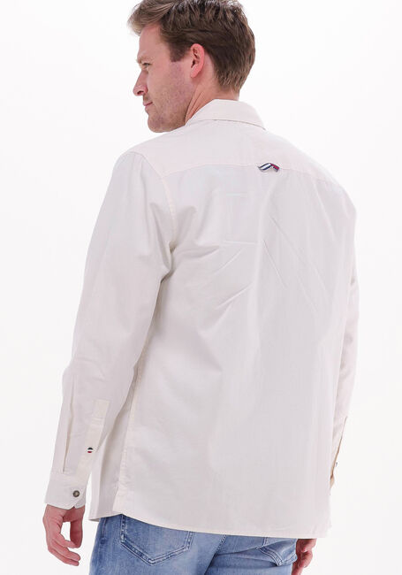 Weiße TOMMY JEANS Overshirt TJM ESSENTIAL TWILL OVERSHIRT - large