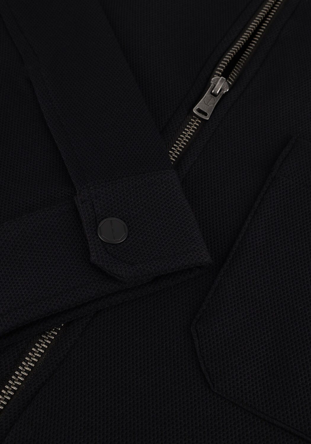 Schwarze DSTREZZED Overshirt PIKE OVERSHIRT - large