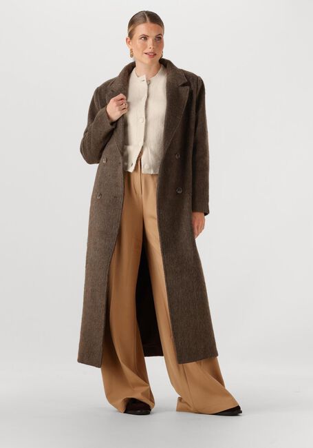 Braune OMODA ATELIER Mäntel OM-LOULOU COAT - large