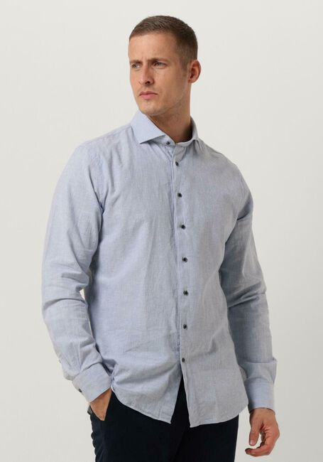 Hellblau PROFUOMO Klassisches Oberhemd SHIRT CUTAWAY SC COTTON LINNEN - large