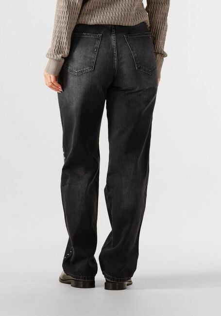 Schwarze TOMMY JEANS Straight leg jeans LAYLA HR SLIM STR CBF DI6089 - large