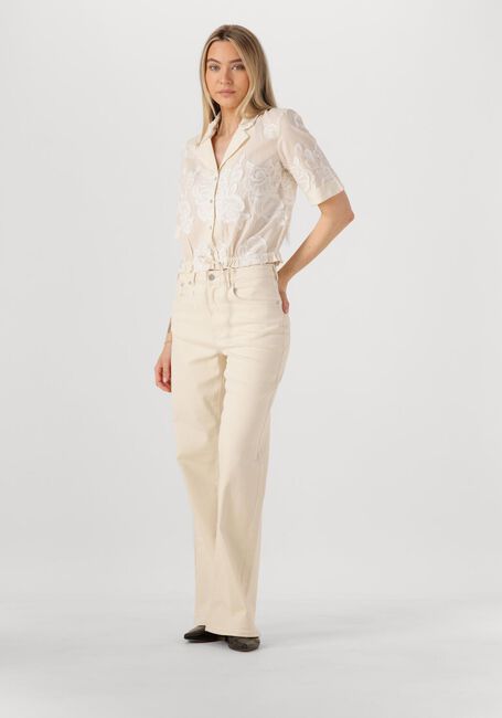 Beige ROUGE EDIT Blusen ROUZOE SS RESORT COLAB SHIRT - large