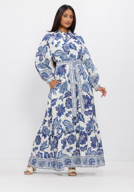 Mehrfarbige/Bunte DEA KUDIBAL Maxikleid IDANIADEA NS-DRESS WITH BUTTON DETAILS - large