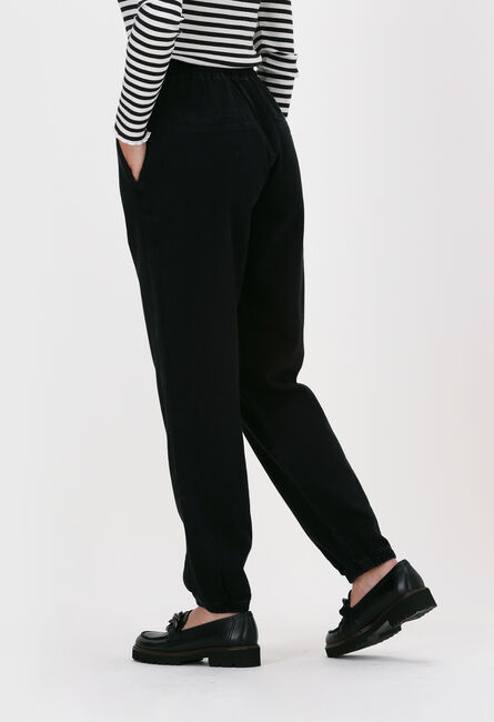 Schwarze SELECTED FEMME Jogginghose SLFMOLLY HW BLACK WASH DENIM P - large