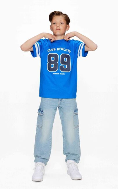 Blaue RETOUR T-shirt CHESTER - large