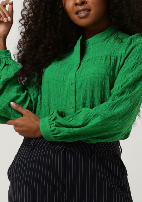 Dunkelgrün LOLLYS LAUNDRY Blusen NICKY SHIRT - large