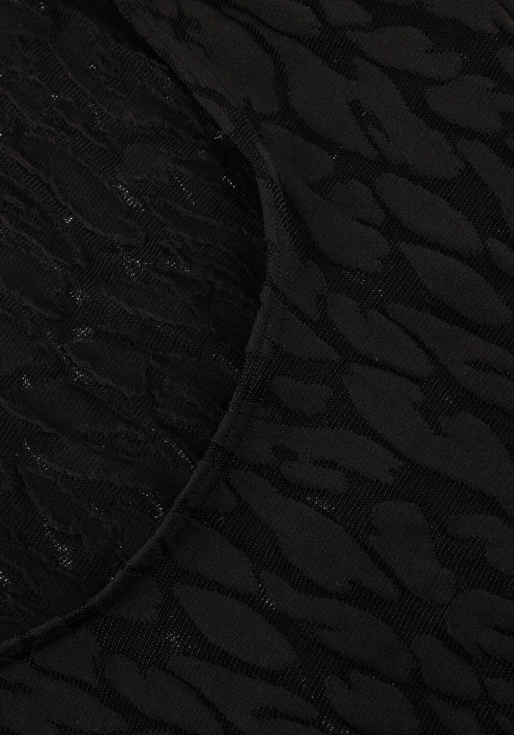 Schwarze WOLFORD Top LEO STRING BODY - large