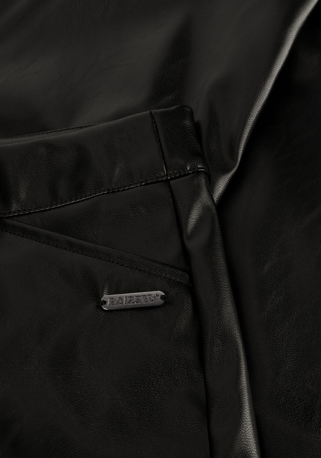 Schwarze RAIZZED Schlaghose AYLA - large