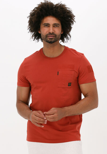 Rote PME LEGEND T-shirt SHORT SLEEVE R-NECK PLAY SINGLE JERSEY - large