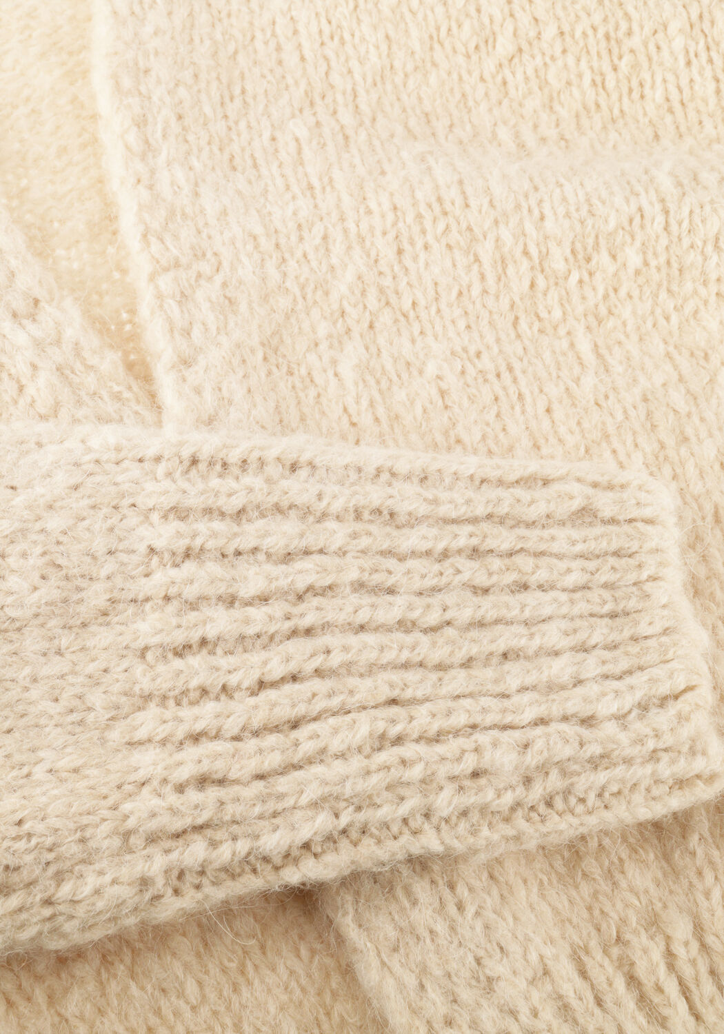 Sand KNIT-TED Strickjacke BECKY - large