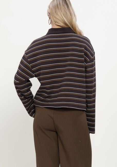 Mehrfarbige/Bunte GESTUZ Pullover & Cardigans GZPILOVA LS POLO TEE - large