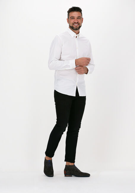 Weiße SELECTED MEN Klassisches Oberhemd SLIMMICHIGAN SHIRT LS B - large