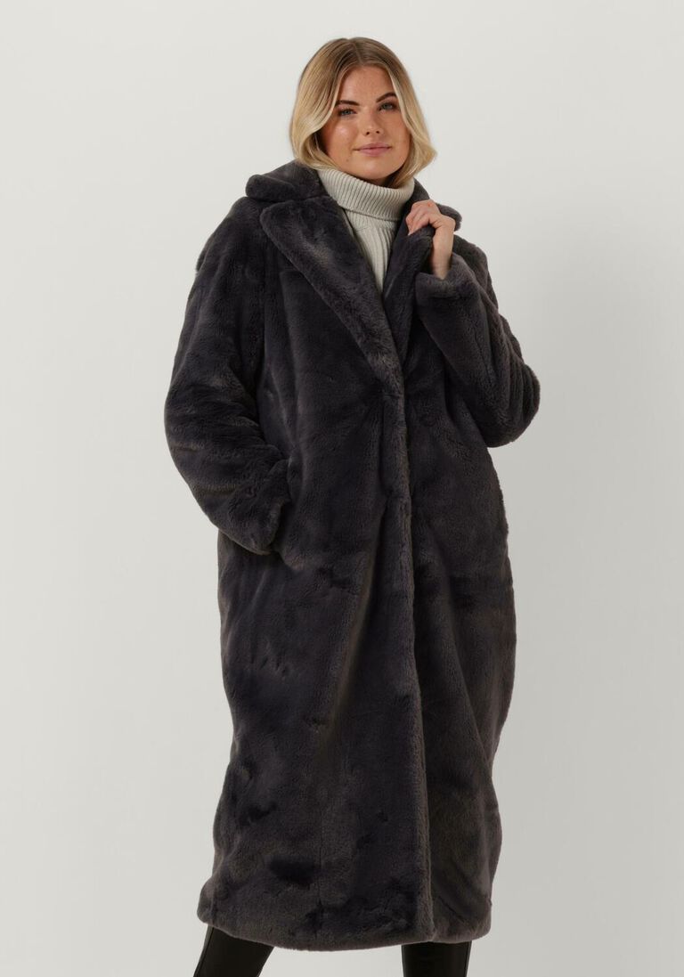 graue goosecraft teddy-jacke casablanca coat