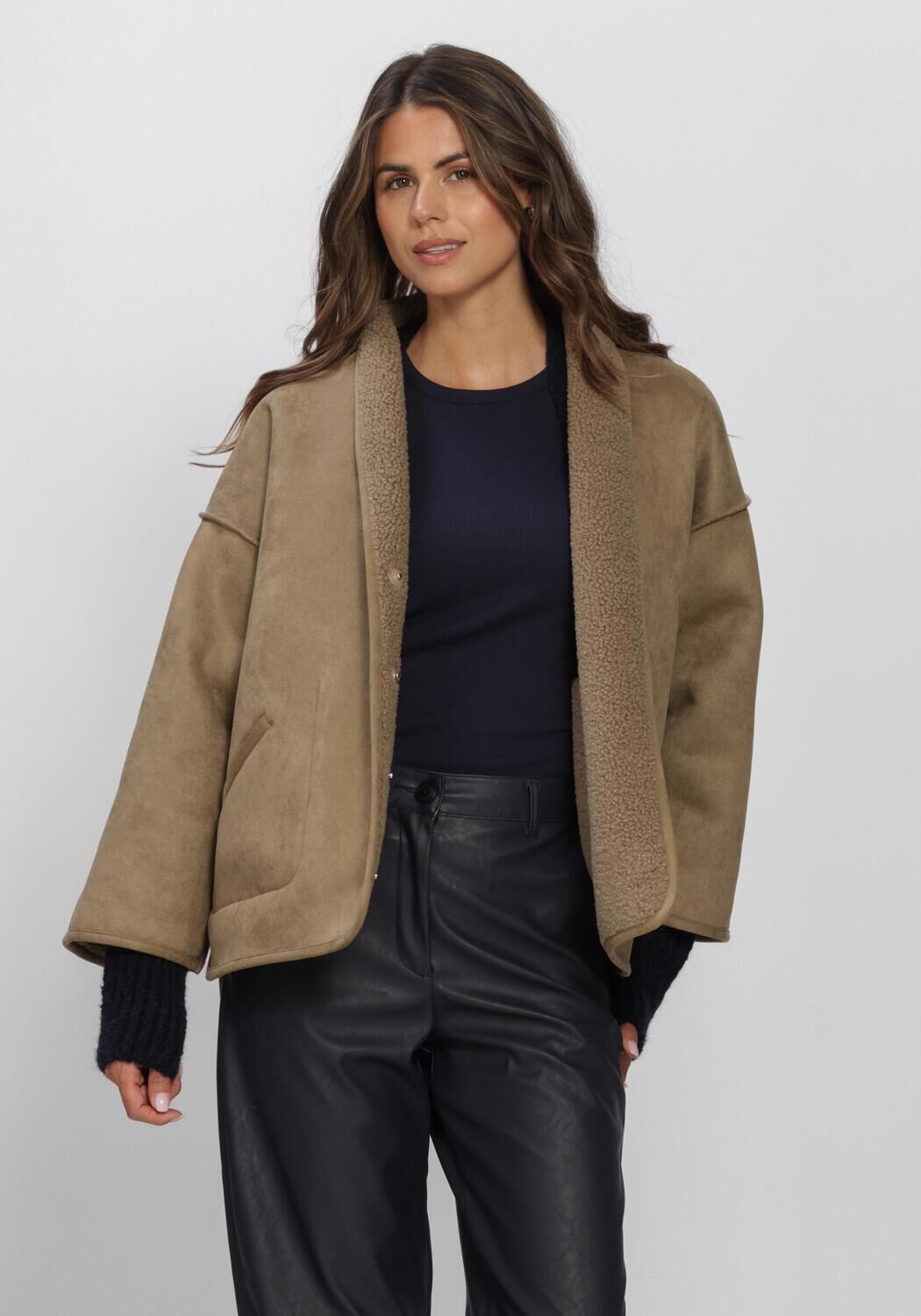 Gr&uuml;ne KNIT-TED Jacken JOKO JACKET - large
