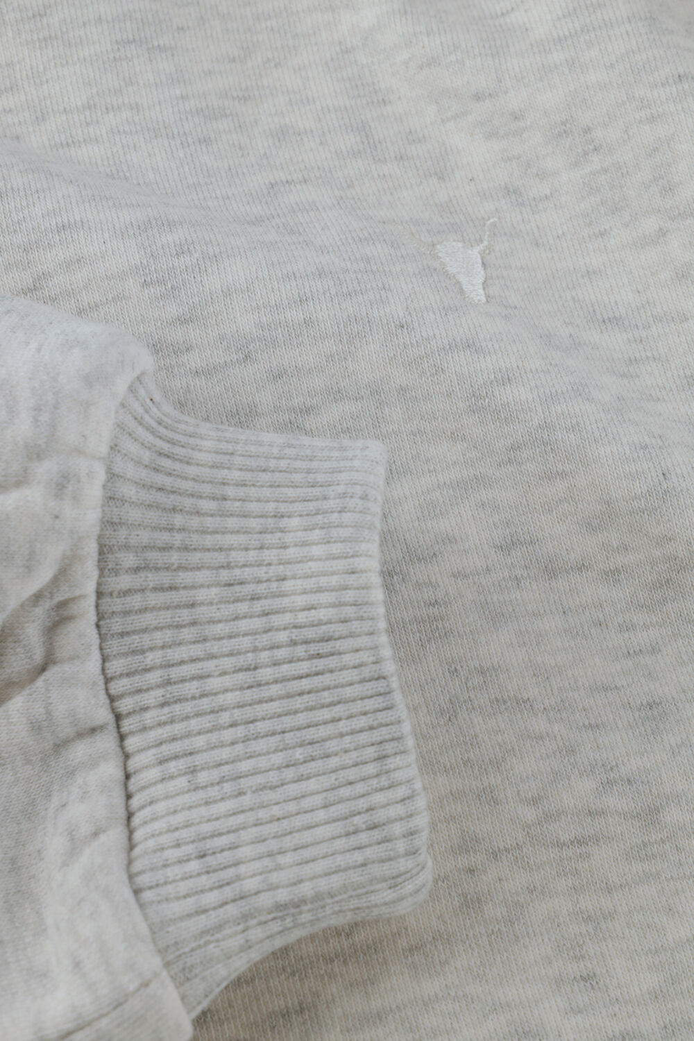 Hellgrau ALIX MINI Minikleid SWEAT RUFFLE DRESS - large