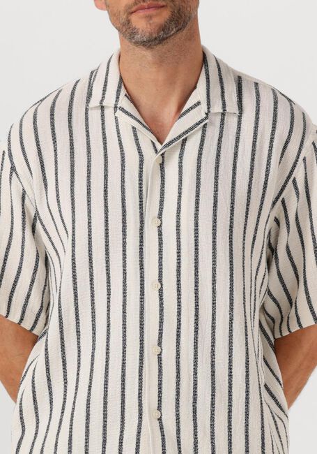 Weiße SELECTED HOMME Casual-Oberhemd SLHRELAX-SAL SHIRT SS RESORT - large