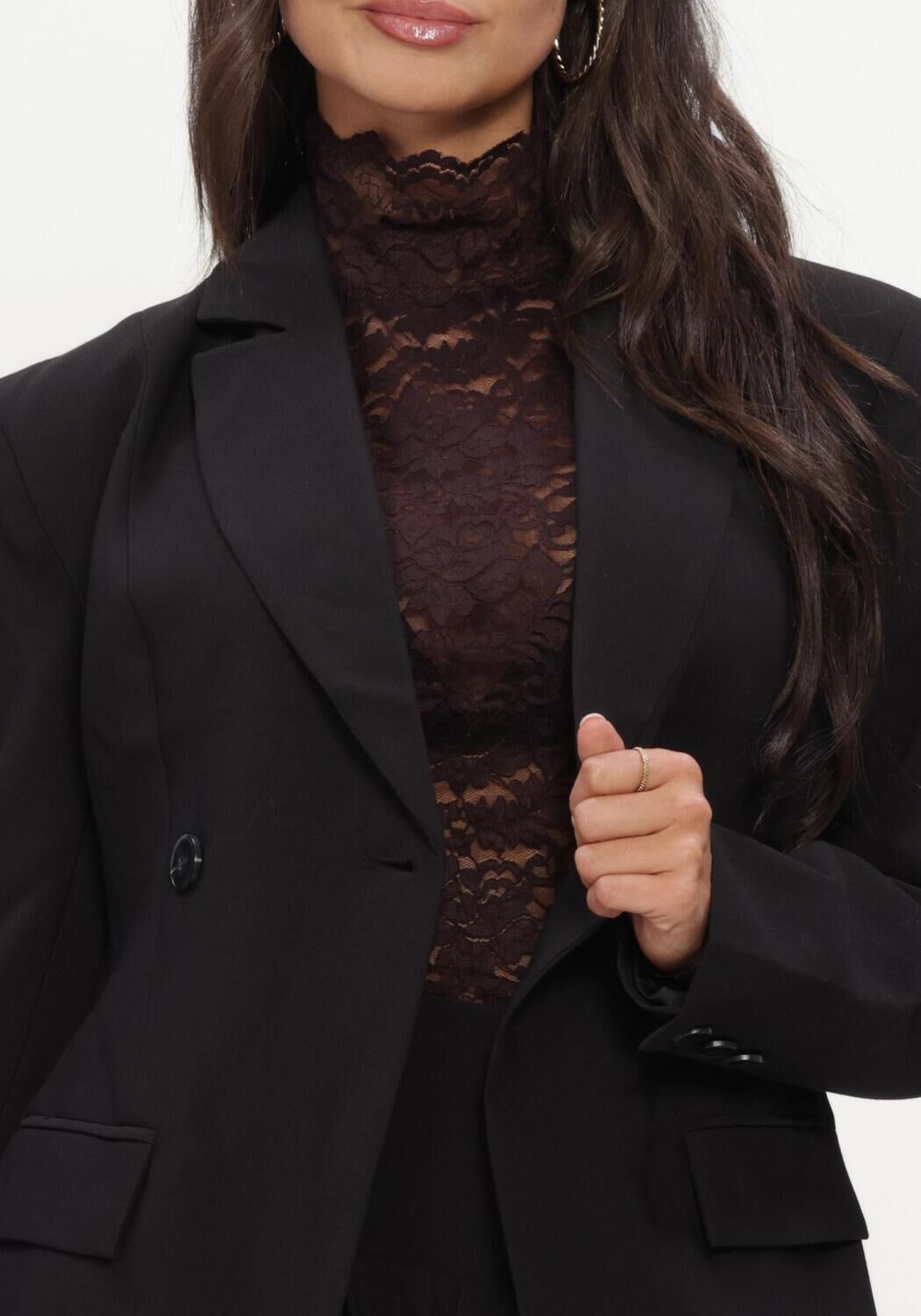 Schwarze NOTRE-V Blazer NV-INDA - large