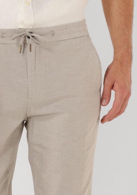 Beige SCOTCH & SODA Chino WARREN COTTON LINEN TWILL JOGGER - large