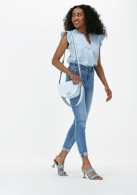 Hellblau GUESS Top SS MATTHEA TOP - large