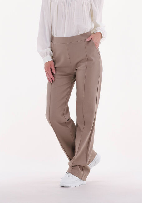 Sand KNIT-TED Weite Hose FLOOR PANT - large