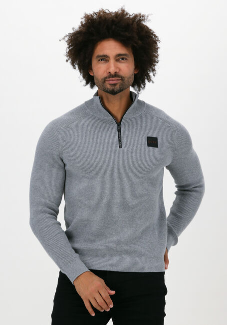 Graue BOSS Pullover KNORSEY 10237970 01 - large